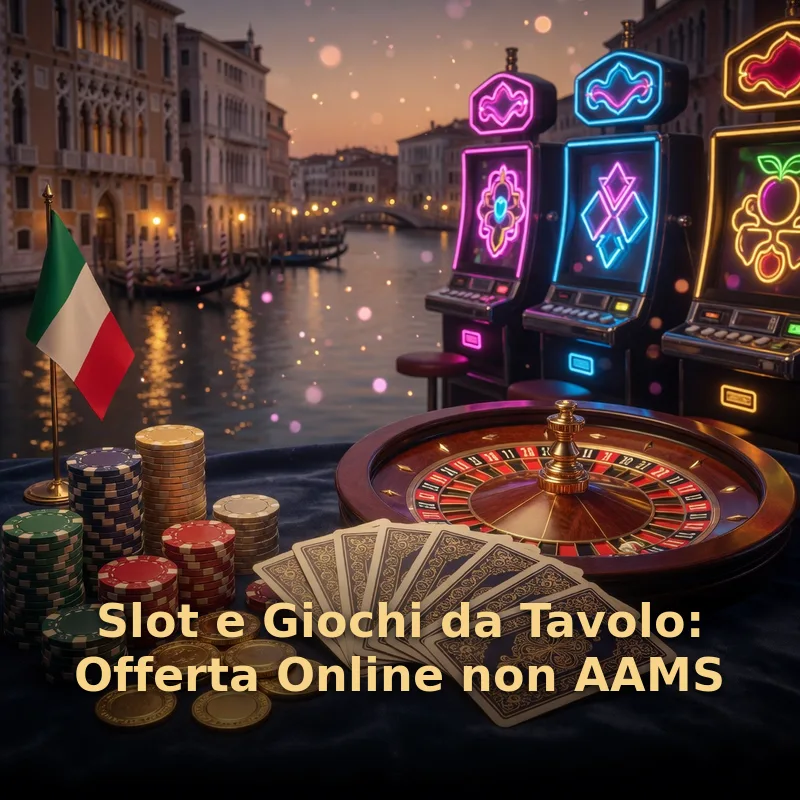 Slot e Giochi da Tavolo: Offerta Online non AAMS